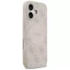 Capa MagSafe Guess 4G Circle Classic Logo para iPhone 17, rosa