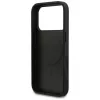 Capa MagSafe Guess Grained Ring para iPhone 17 Pro, preto