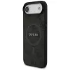 Capa Guess 4G Ring Classic Logo MagSafe para iPhone Air, preto