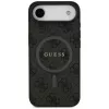 Capa Guess 4G Ring Classic Logo MagSafe para iPhone Air, preto