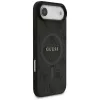 Capa Guess 4G Ring Classic Logo MagSafe para iPhone Air, preto
