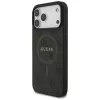 Capa Guess 4G Ring Classic Logo MagSafe para iPhone 17 Pro Max (preto)