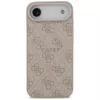 Capa Guess 4G Ring Classic Logo MagSafe para iPhone Air, rosa
