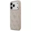 Capa Guess 4G Ring Classic Logo MagSafe para iPhone 17 Pro, rosa