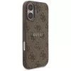 Capa Guess 4G Ring Classic Logo MagSafe para iPhone 17 - castanho