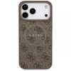 Capa Guess 4G Ring Classic Logo MagSafe para iPhone 17 Pro Max (castanho)