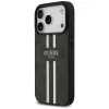 Capa Guess 4G Printed Stripes MagSafe para iPhone 17 Pro (preto)