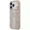 Capa Guess 4G Printed Stripes MagSafe para iPhone 17 Pro (rosa)