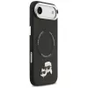 Capa KARL LAGERFELD Karl & Choupette Pins MagSafe para iPhone Air, preto