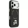 Capa KARL LAGERFELD Karl & Choupette Pins MagSafe para Apple iPhone 17 Pro - preto