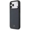 Capa MagSafe Mercedes em pele Lorbeerblätter Streifen para iPhone 17 Pro Max, azul