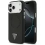 Capa MagSafe Guess Triangle Logo para Apple iPhone 17 Pro (preta)