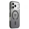 Capa MagSafe Guess IML Gradient Triangle Logo para iPhone 17 Pro, preta