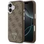Capa Guess 4G Triangle Logo MagSafe para iPhone 17 (Castanho)