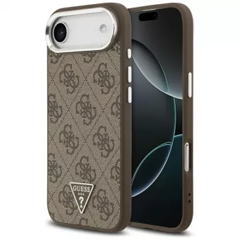Capa Guess 4G Triangle Logo MagSafe para iPhone Air - Castanho