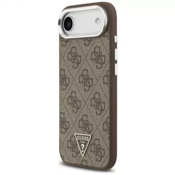 Capa Guess 4G Triangle Logo MagSafe para iPhone Air - Castanho