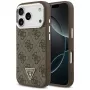 Capa Guess 4G Triangle Logo MagSafe para iPhone 17 Pro (Castanho)