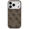 Capa Guess 4G Triangle Logo MagSafe para iPhone 17 Pro (Castanho)