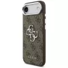 Capa Guess GUHCP17MP4G4SMCW 4G Big 4G Classic Logo para iPhone Air – Castanho / Prateado