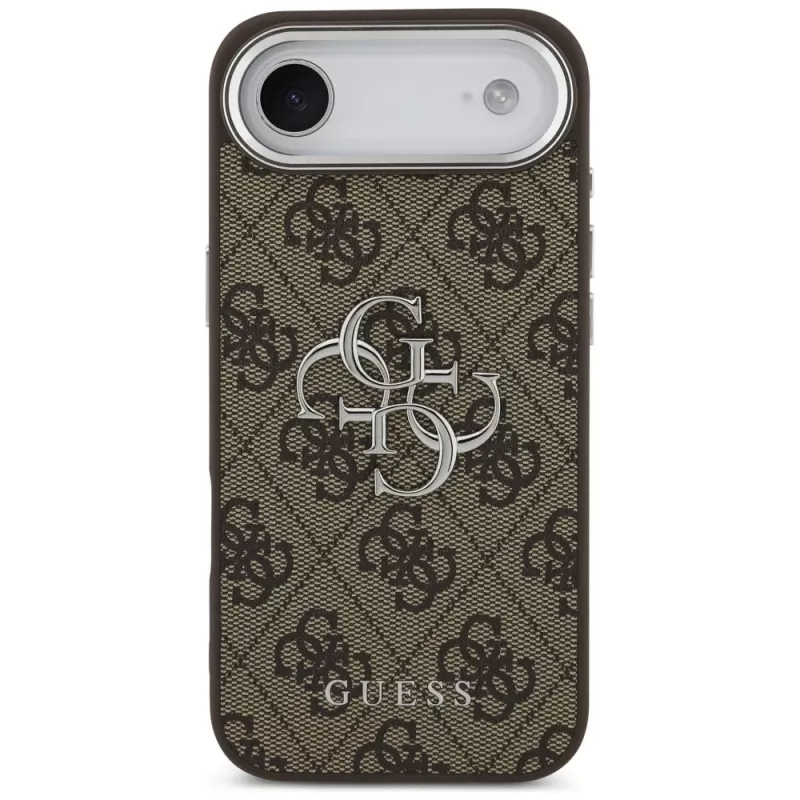 Capa Guess GUHCP17MP4G4SMCW 4G Big 4G Classic Logo para iPhone Air – Castanho / Prateado