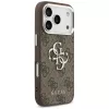 Capa Guess 4G Big 4G Classic Logo para iPhone 17 Pro (Castanho / Prateado)