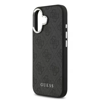 Capa Guess 4G Classic Logo MagSafe para iPhone 17 - Preto