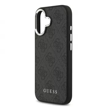 Capa Guess 4G Classic Logo MagSafe para iPhone 17 - Preto