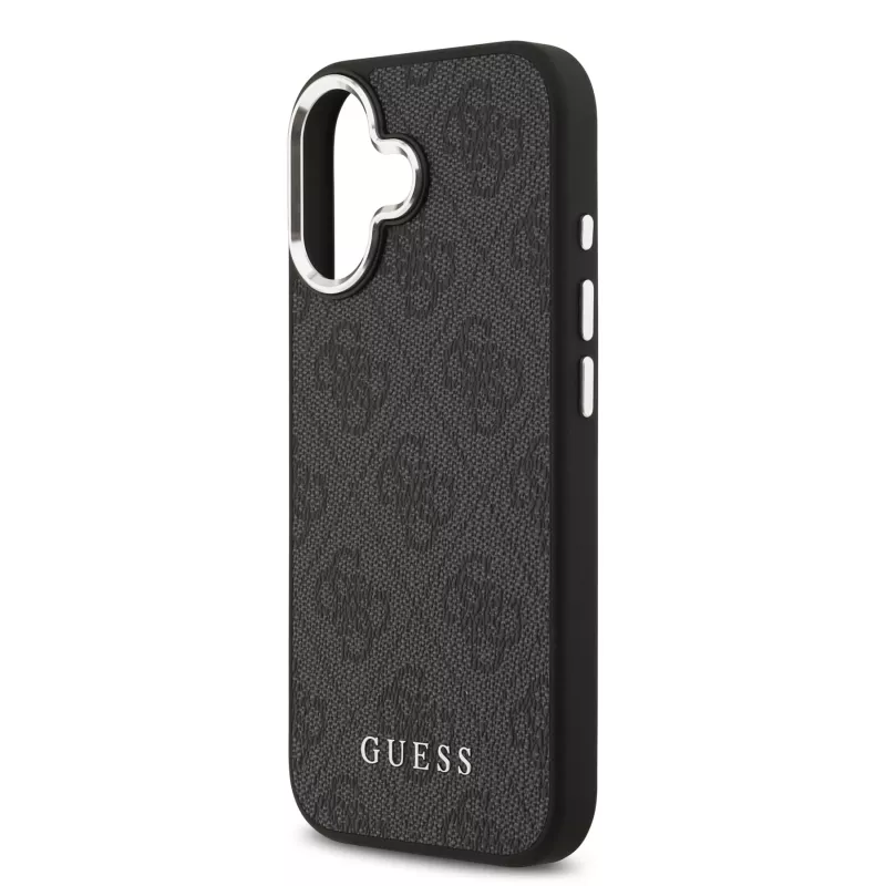 Capa Guess 4G Classic Logo MagSafe para iPhone 17 - Preto