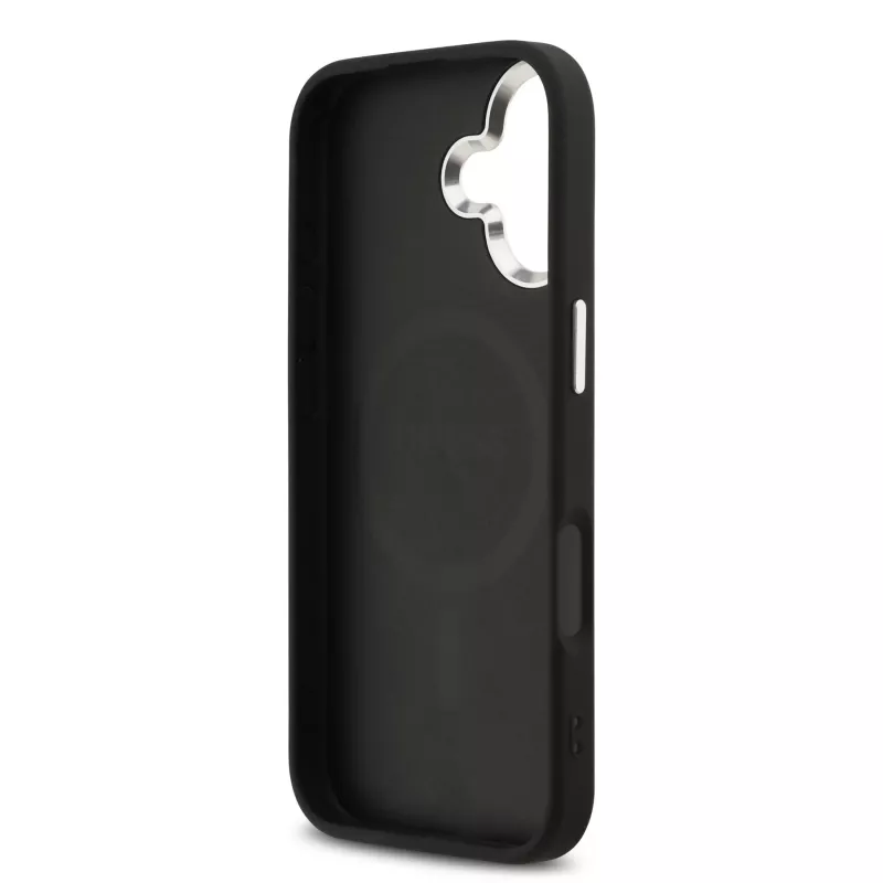 Capa Guess 4G Classic Logo MagSafe para iPhone 17 - Preto