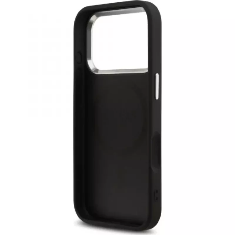 Capa Guess 4G Classic Logo MagSafe para iPhone 17 Pro (Preto)