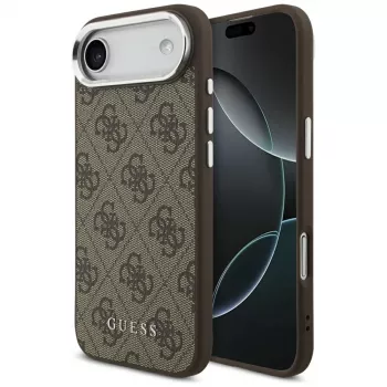 Capa Guess 4G Classic Logo MagSafe para iPhone Air (Castanho)