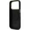 Capa traseira Guess 4G PU Classic Logo MagSafe para Apple iPhone 17 Pro, Preto