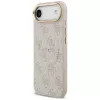 Capa Guess 4G PU Classic Logo MagSafe para iPhone Air, Rosa