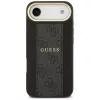 Capa Guess 4G Stripe MagSafe para iPhone Air, Preto