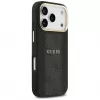 Capa Guess 4G Stripe MagSafe para iPhone 17 Pro Max, Preto