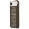 Capa Guess 4G Stripe MagSafe para iPhone Air, Castanho