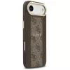 Capa Guess 4G Stripe MagSafe para iPhone Air, Castanho