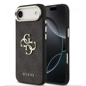 Guess 4G Big 4G Classic Logo capa traseira para Apple iPhone Air - preta / dourada