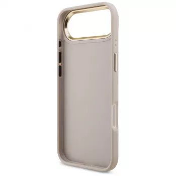 Capa Guess 4G Big 4G Classic Logo para iPhone Air (Rosa / Dourado)