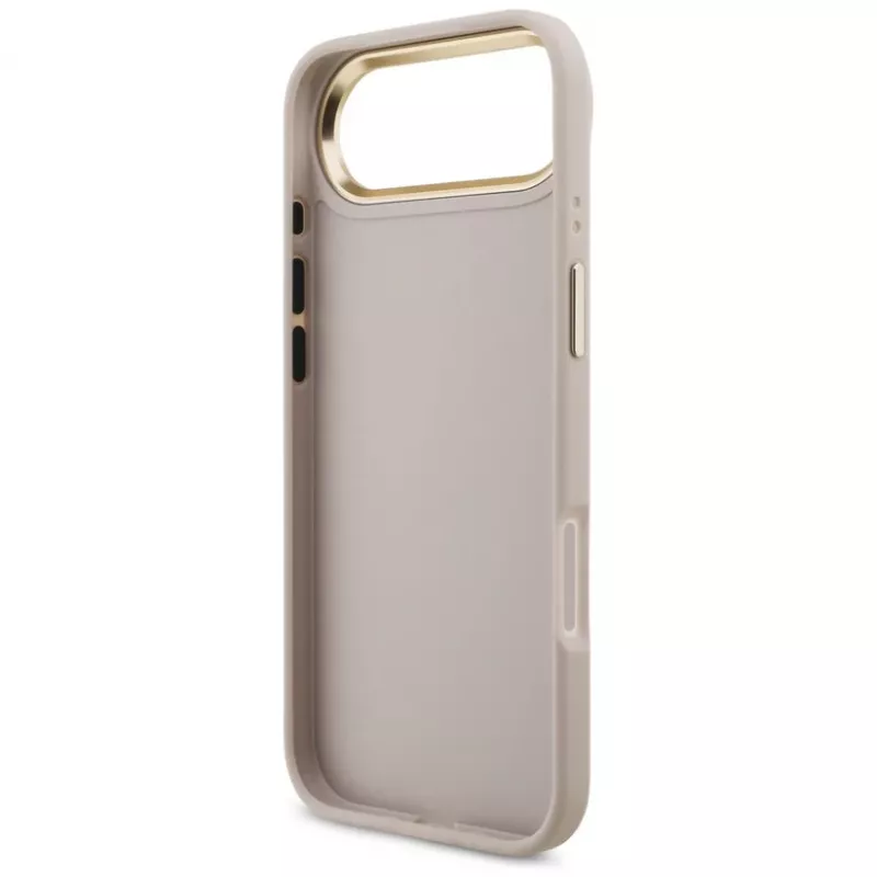 Capa Guess 4G Big 4G Classic Logo para iPhone Air (Rosa / Dourado)
