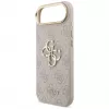 Capa Guess 4G Big 4G Classic Logo para iPhone Air (Rosa / Dourado)
