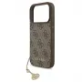 Guess 4G Charms Collection MagSafe Capa para iPhone 17 Pro (castanho)