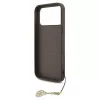 Guess 4G Charms Collection MagSafe Capa para iPhone 17 Pro Max (castanho)