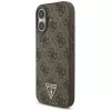Guess 4G Strap Triangle Logo MagSafe Capa para iPhone 17 castanho