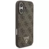 Guess 4G Strap Triangle Logo MagSafe Capa para iPhone 17 castanho