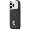 Capa MagSafe Guess 4G Strass Logo para iPhone 17 Pro (preta)