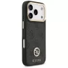 Capa MagSafe Guess 4G Strass Logo para iPhone 17 Pro (preta)