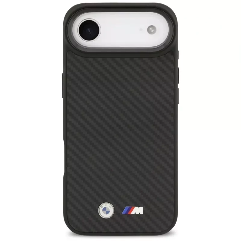 Capa MagSafe BMW M Kevlar Matte para iPhone Air preta