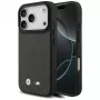 Capa MagSafe BMW M Kevlar Matt para Apple iPhone 17 Pro preta