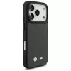 Capa MagSafe BMW M Kevlar Matt para Apple iPhone 17 Pro preta